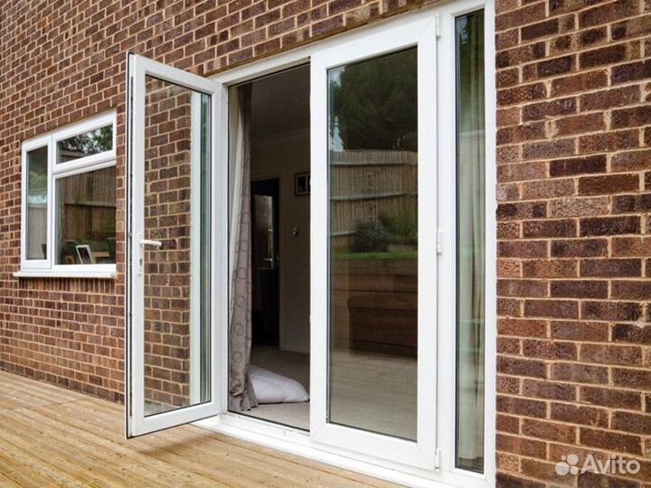 Пластиковые двери