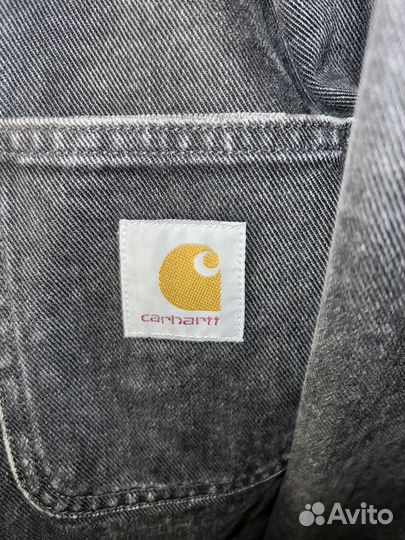 Джинсовая рубашка Carhartt Salinac Shirt Jacket