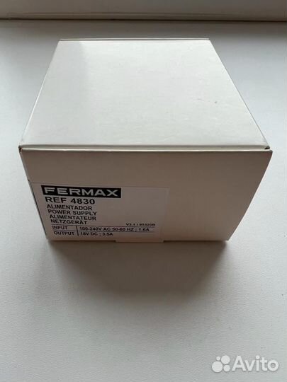 Fermax Блок питания 4830, 18В, 3,5А