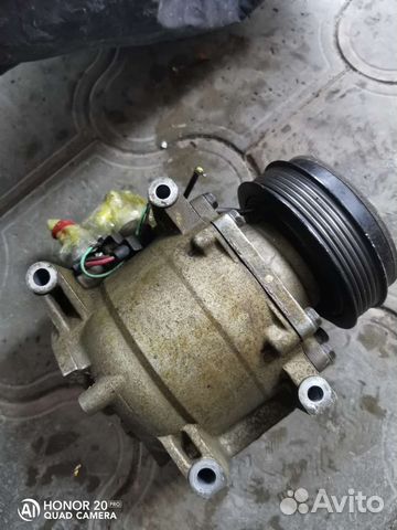Компрессор кондиционера Honda fit