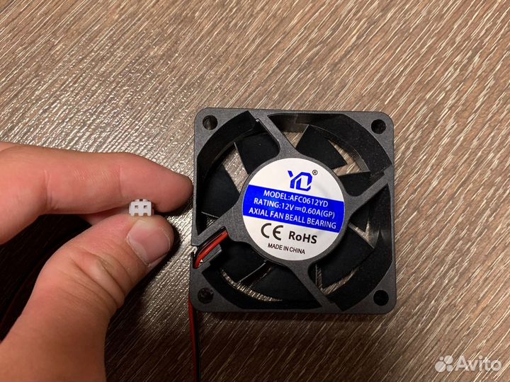 Вентиляторы 6*6 2 pin, 4 pin