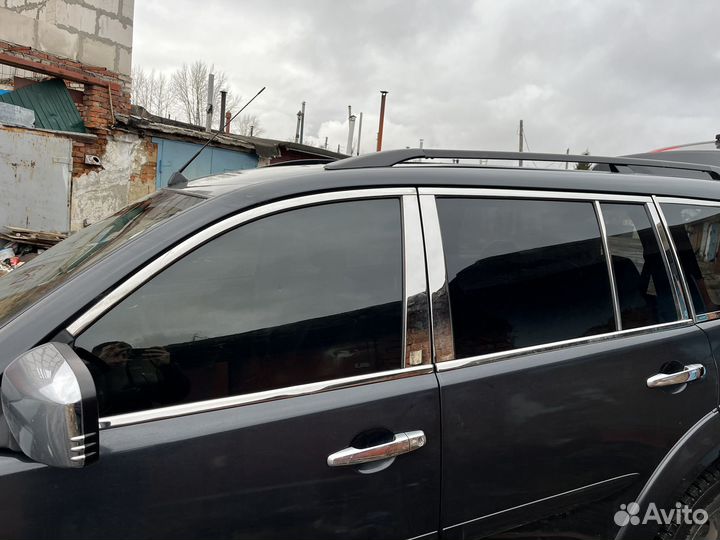 Каркасные шторки на Митсубиси Панжеро Спорт 2