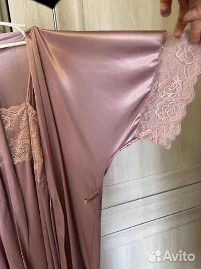 Пеньюар с халатом