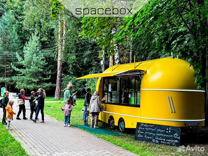 Торговый прицеп купава, Кафе на колесах