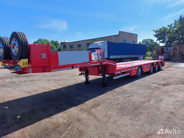 Полуприцеп трал (тяжеловоз) Тверьстроймаш 993941, 2024