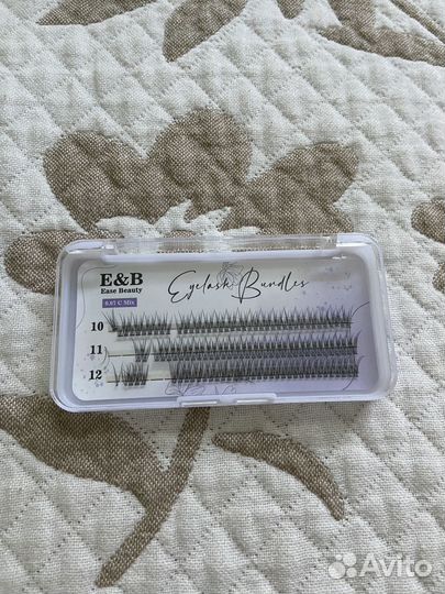 Ресницы для наращивания пучки