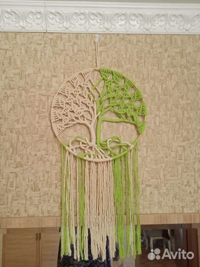 Макраме панно