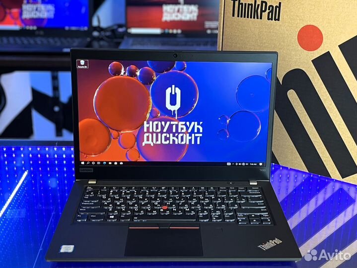 Как новый Lenovo T490 i5-8365U 16GB 512GB SSD IPS