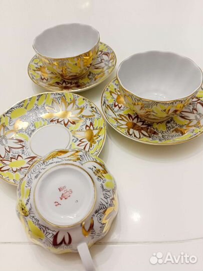 Чайный кофейный сервиз лфз СССР