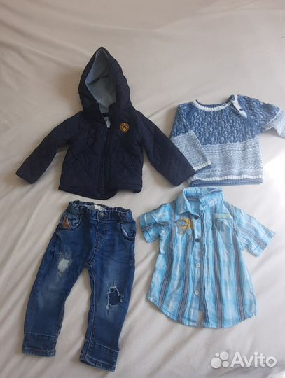 Вещи пакетом на мальчика 1 год