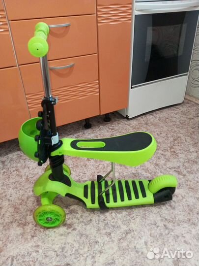 Самокат беговел 2 в 1