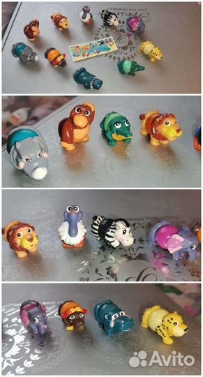 Игрушки киндер сюрприз 90х годов