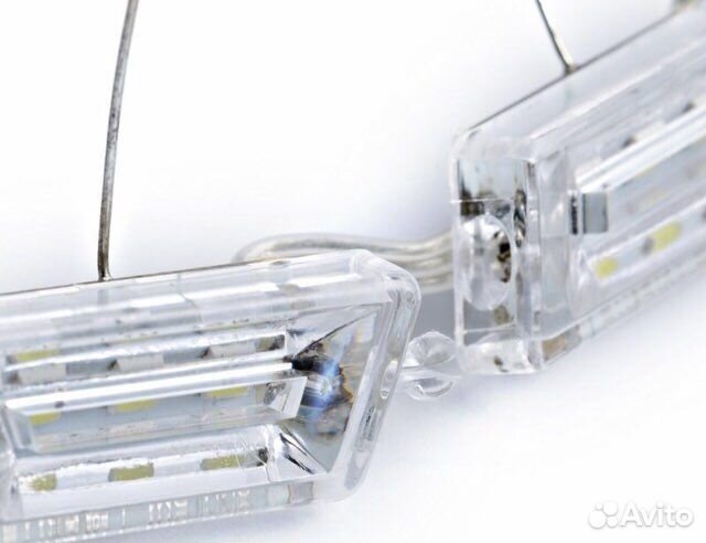 Дневные ходовые огни Crystal S8 с поворотником