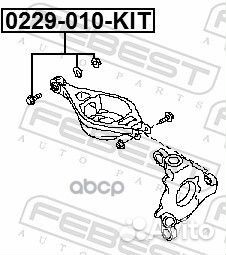 Болт эксцентрик infiniti G35/37/25/M35/45/QX50