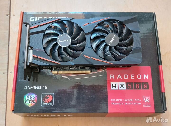 Видеокарты Radeon RX470, RX570, RX580
