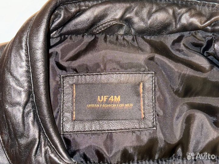 Мужская Кожаная куртка UF4M