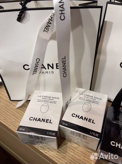 Крем для рук chanel с лентой