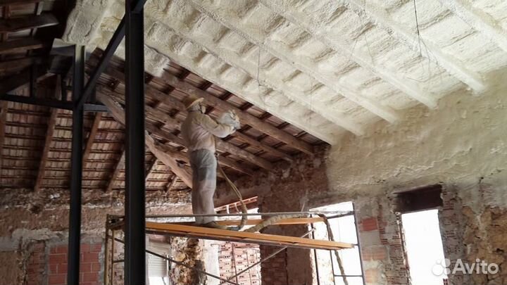 Утеплитель напыление ППУ