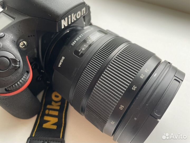 Фотоаппарат nikon d810 + sigma 24-70 2.8 ART