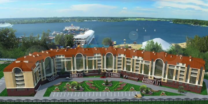 2-к. апартаменты, 127 м², 4/6 эт.