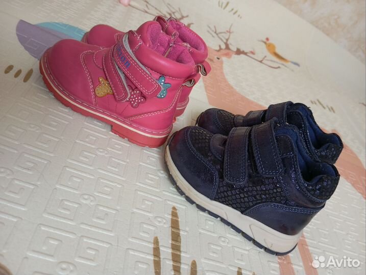 Ботинки демисезонные 21 пакетом