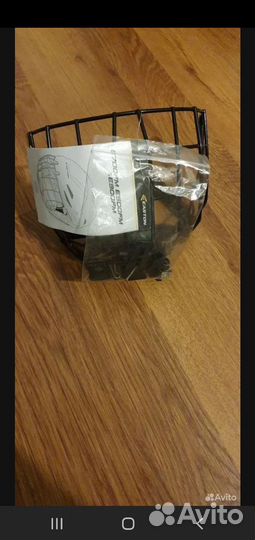 Хоккейная сетка на шлем