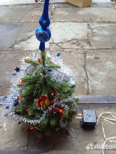 Елочные игрушки СССР и ёлка