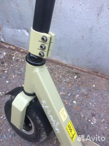 Два самоката на надувных колесах ReAction