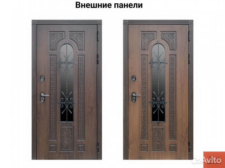 Дверь Лацио с окном и терморазрывом