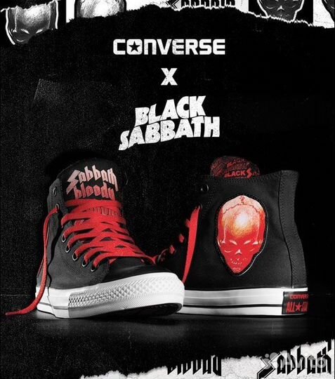 Кеды Converse x Black Sabbath