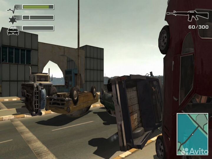 Driv3r, б/у, множ.царап., английский (Xbox)