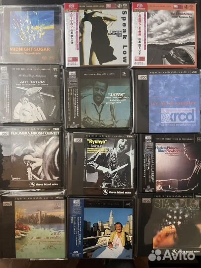 Диски CD xrcd sacd под заказ из японии фирм
