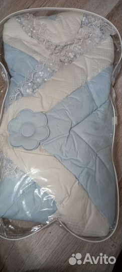 Конверт на выписку для мальчика весна осень