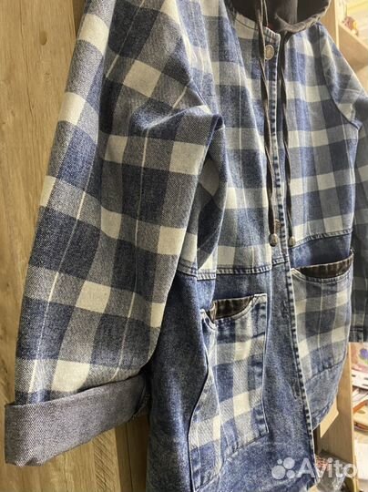 Джинсовая рубашка