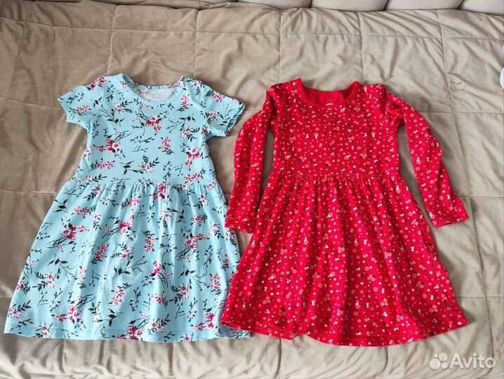 Вещи пакетом на девочку 104 110