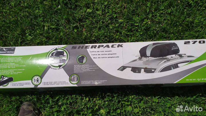 Авто бокс на крышу мягкий