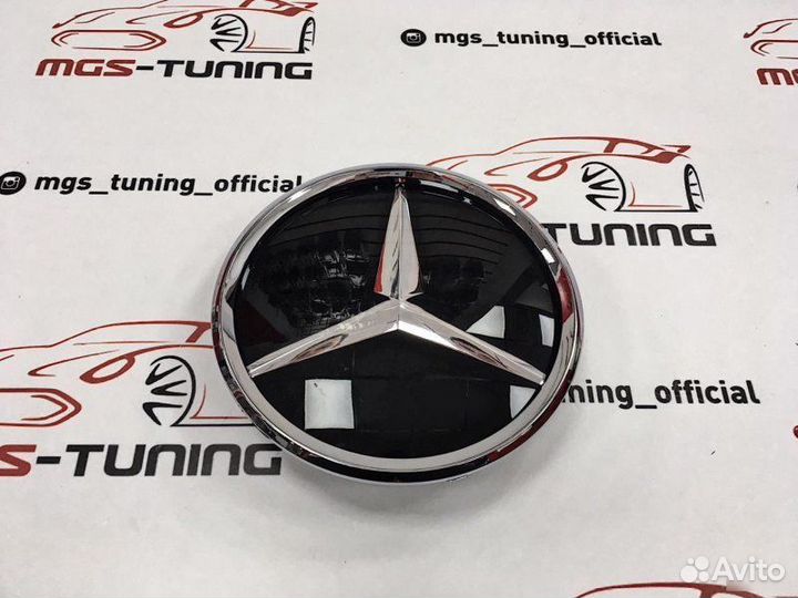 Звезда в решетку W213 Под дистроник E-class