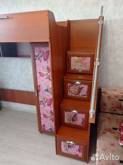 Кровать чердак бу