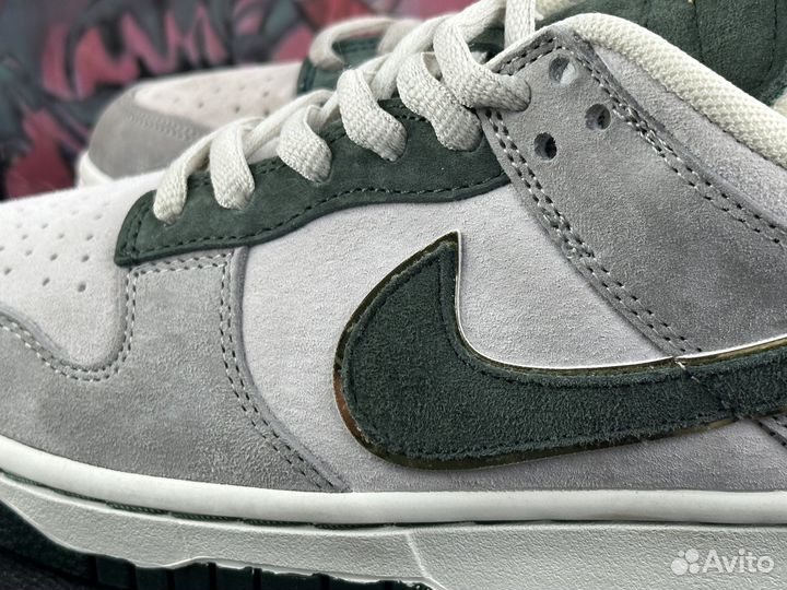 Кроссовки Nike Dunk Low Otomo Grey Green