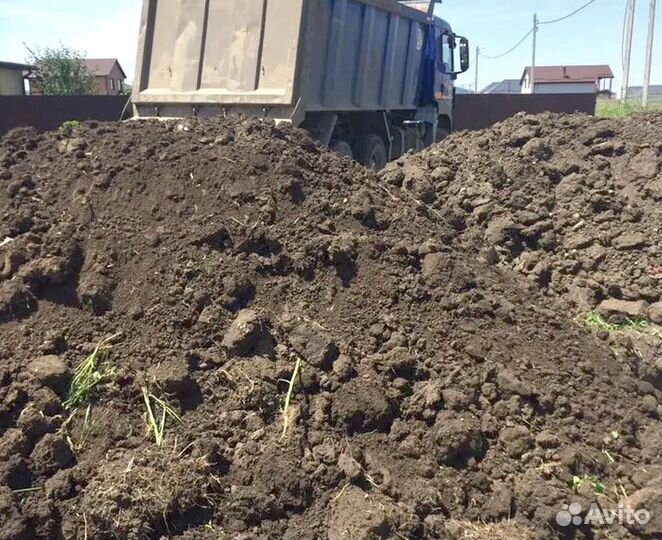 Плодородный грунт, чернозем