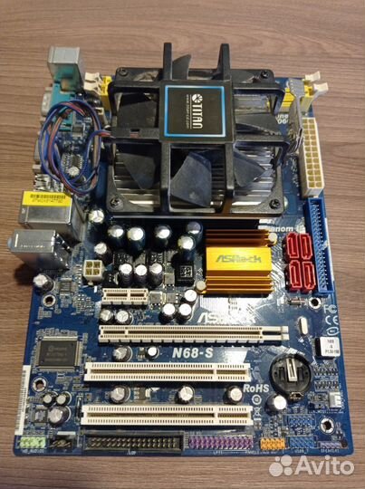 Материнская плата 775,AM2,478 с процессором