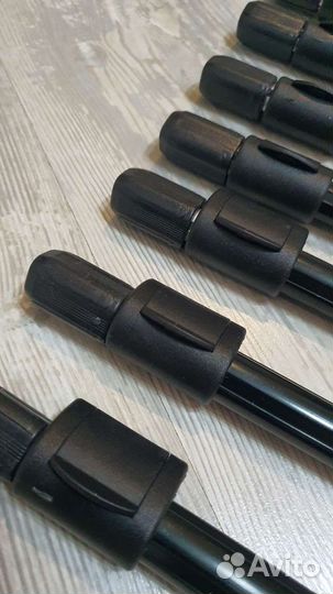 Телескопическая стойка под сигнализатор с буром