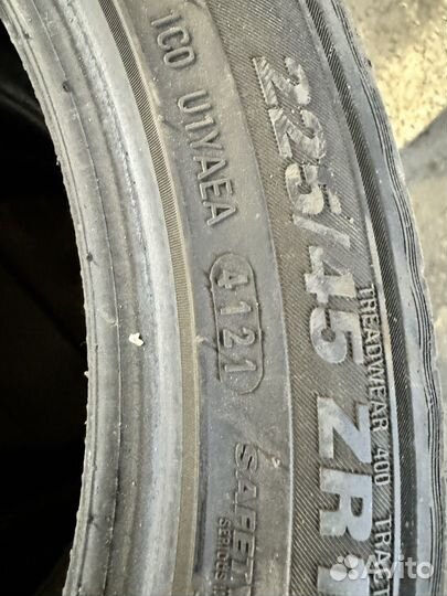 Kumho 722 225/45 R17 и 245/40 R17