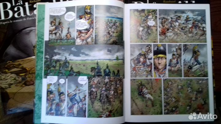 Комиксы «La bataille»/ Сражение Наполеон войны