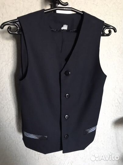 Школьная форма Топтышка жилет+ брюки 32/34