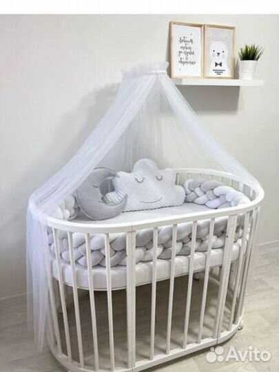 Балдахин в детскую кроватку