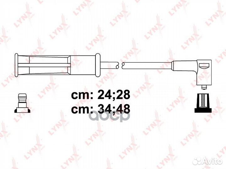 Комплект высоковольтных проводов (класс E) SPE6