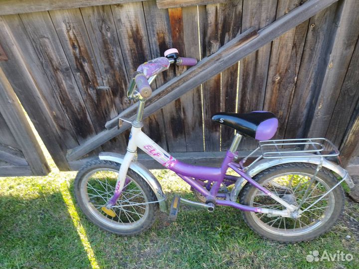 Продам детский велосипед для девочки 4-6 лет