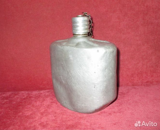 Фляжка алюминиевая армейская.Термос.СССР.оригинал