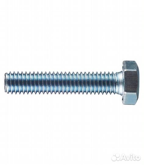 Болт оцинкованный M6x30 мм DIN 933 (5 шт.)